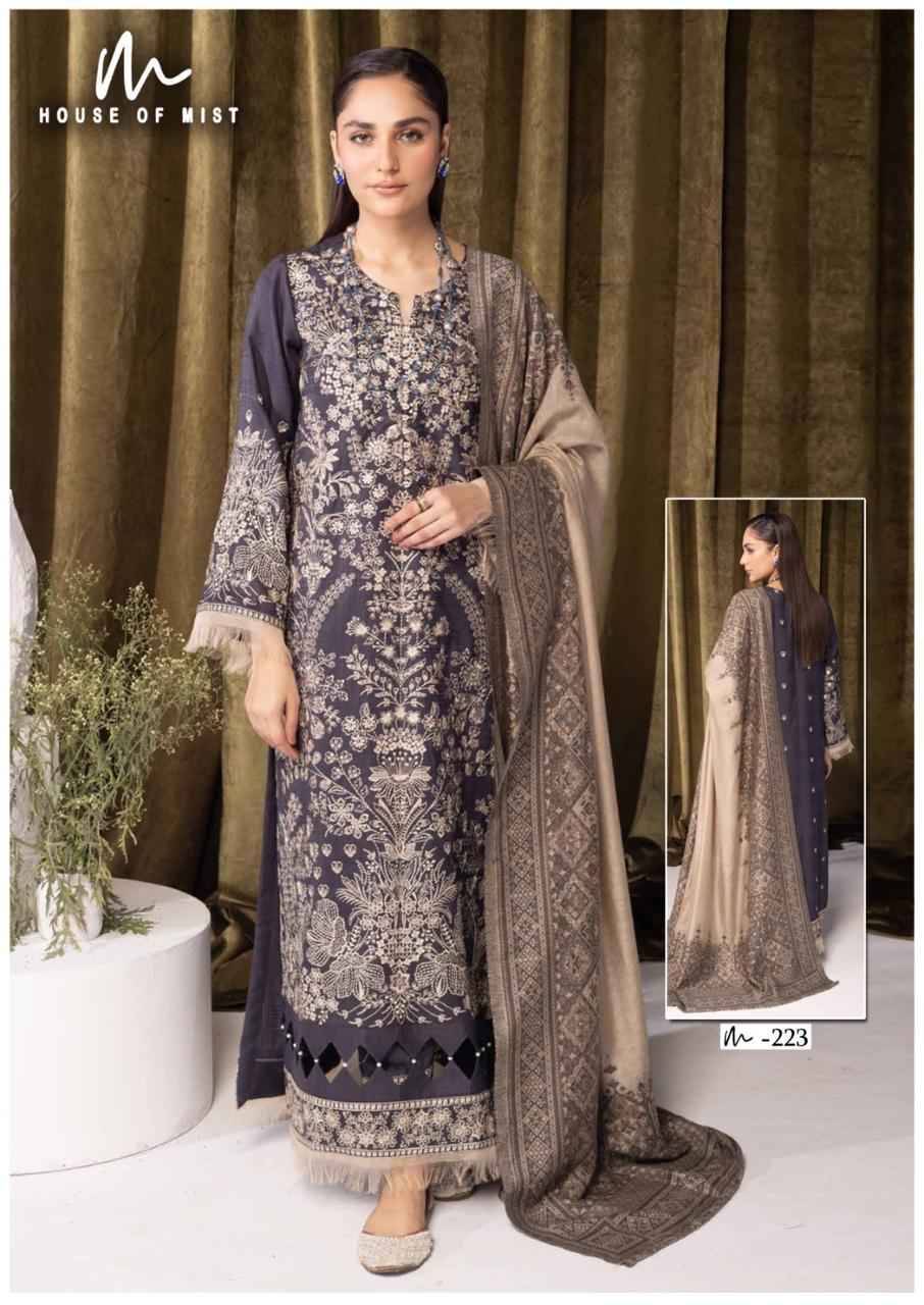 Ghazal Vol 23 By House of mist Pakistani Stylish Beautiful Colourful Printed & Embroidered Party Wear & Occasional Wear Pure cotton Dresses At Wholesale Price